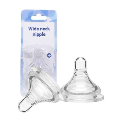 Threaded silicone baby Nipple