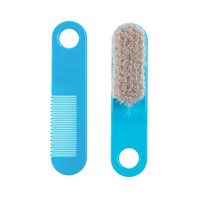 Baby Products Care Soft Nylon Bristle Mini Baby Hair Brush and Comb