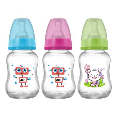 borosilicate glass babies feeding bottles