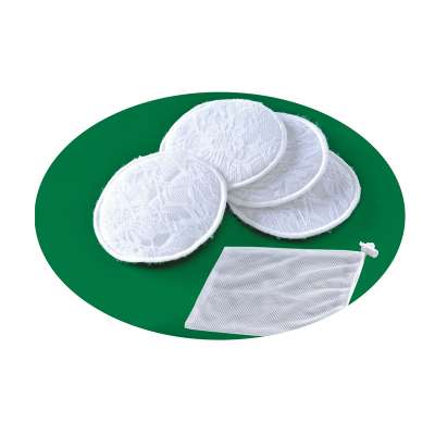 Anti overflow disposable nursing breast feeding pads